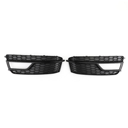 Fog Light Grille for Audi A5 S5 2013-2016 Compatible with 8T0807681K Bumper.