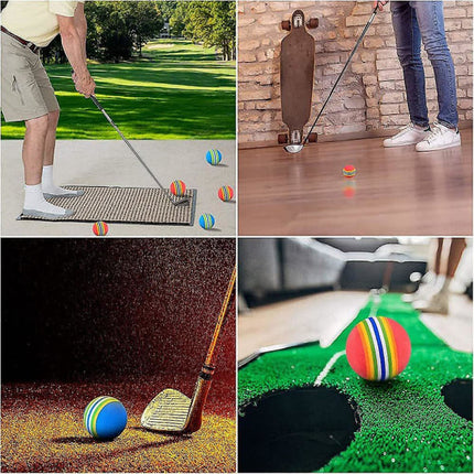 EVA Golf Training Balls 30 pcs Soft Practice Balls for Indoor and Outdoor Use.