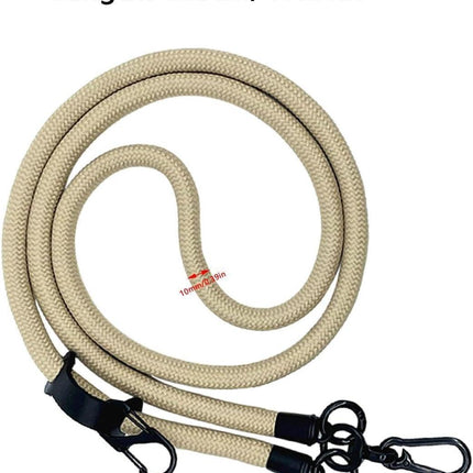 Thick Rope Phone Lanyard 10MM Mobile Strap Neck Holder Compatible with Apple Compatible with Samsung.