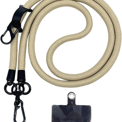Thick Rope Phone Lanyard 10MM Mobile Strap Neck Holder Compatible with Apple Compatible with Samsung.