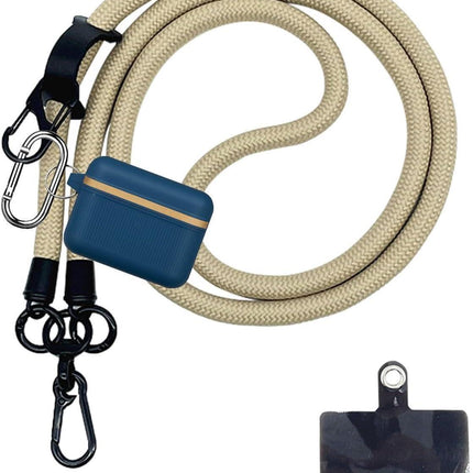 Thick Rope Phone Lanyard 10MM Mobile Strap Neck Holder Compatible with Apple Compatible with Samsung.