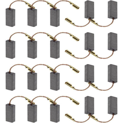 Carbon Brushes for Bosch Angle Grinder 15x8x5mm 20pcs Replacement Compatible Power Tool Repair Parts.