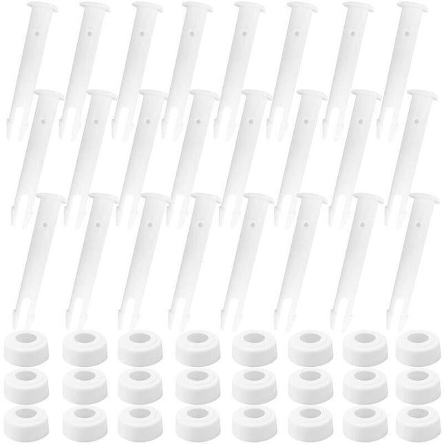 24 pcs Pool Pins, Replacement Pins, Plastic Pool Joints, Plastic Pins, Pool Joints, Pool Frame Pins, Pool Joint Pins (24 pcs).