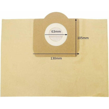 Karcher WD3 Vacuum Cleaner Bags, 5-pack straight vacuum cleaner bags for Karcher WD3, WD 3 Premium, WD3200, WD3500P, A2204, A2204, A2534, SE4001...
