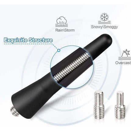 Car Antenna FM DAB Car Radio Antenna 6.5 cm Mini Short Car Antenna with Powerful FM/AM/DAB Reception Function,.