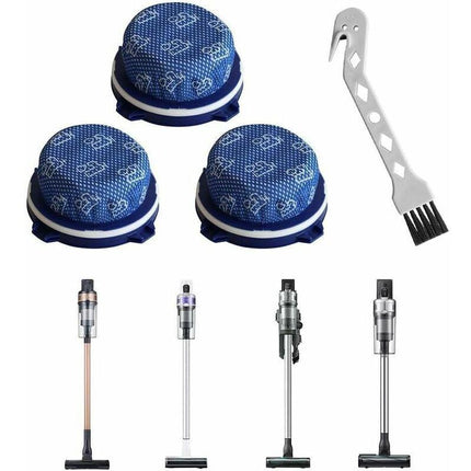 Compatible with Samsung Jet 75 Jet 90 Jet 70 Jet 75+ Jet 60 Vacuum Cleaner Replacement Filters Washable Reusable.