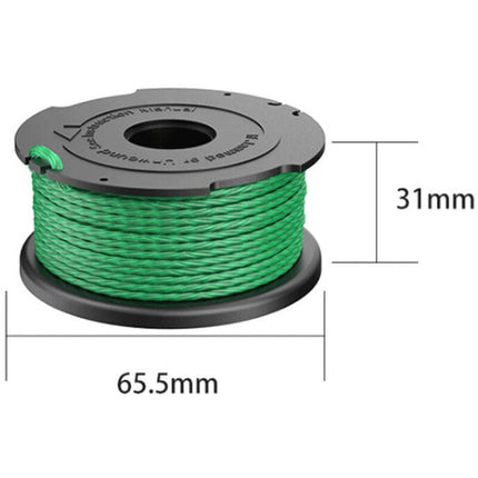 Green Trimmer Line Spool 2-Pack Compatible with Black \u0026 Decker GL7033 GL8033 GL9035 A6482 Grass Trimmer.