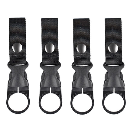 Carabiner Hook Water Bottle Holder 4 Pack Portable Hanging Bottle Carrier.