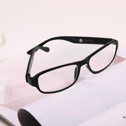 +4.5 to +6.0 Optical Reading Glasses, Black Frame, 1 Pair Black 5.5.