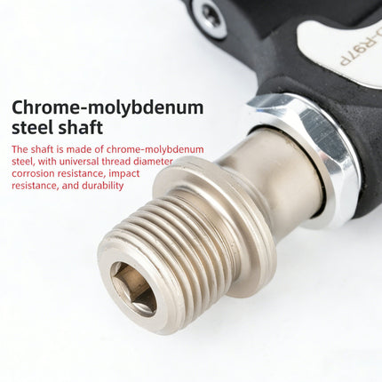 PROMEND bicycle clipless pedals, compatible with SHIMANO SPD-SL system.