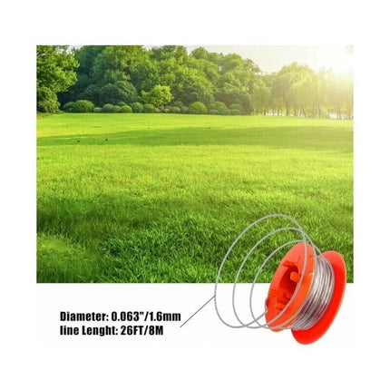 Bosch Art 23 26 30 Trimmer Line Spool 8M x 1.6mm Compatible with Bosch Easytrim \u0026 Combitrim F016800175 3 Spools + 1 Cover.