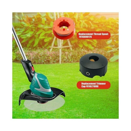 Bosch Art 23 26 30 Trimmer Line Spool 8M x 1.6mm Compatible with Bosch Easytrim \u0026 Combitrim F016800175 3 Spools + 1 Cover.