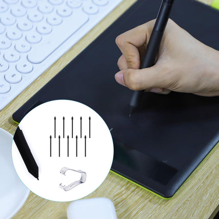 S Pen Nibs 10pcs Black for Compatible with Samsung Galaxy Tab S6 S7 S7 Plus S8 S8 Plus with Installation Tool.