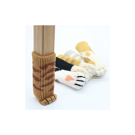 Cat Chair Leg Protectors 24 PCS Anti-Scratch Anti-Slip Compatible with Various Chairs.