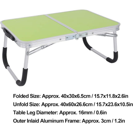 Aluminum Alloy Portable Folding Camping Table Ultra Light Compact Short Small Thickened.