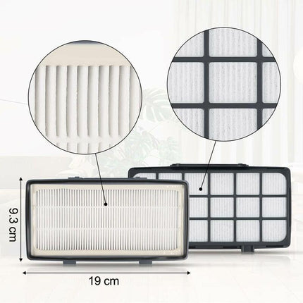 Rowenta RO76XX Vacuum Cleaner HEPA Filter Replacement ZR903701 for Silence Force Cyclonic Model.