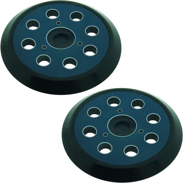 Compatible with Makita 2-Pack 125mm 8-Hole Sanding Discs for Random Orbital Sander BO5030 BO5031 DBO180Z BO8041 DBO180RMJ BO5041 BO5010 BO50111 BO5012.