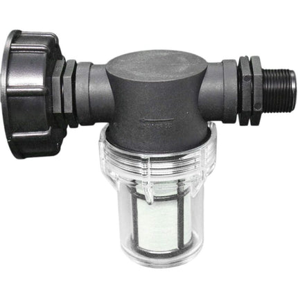 Rainwater Harvester Garden Hose Connector 1000L Tank Filter Adapter S60x6 3/4 Inch Male Thread.
