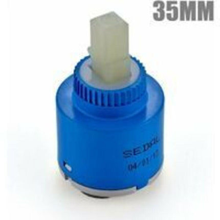 DEBUNS Ceramic Faucet Insert 35MM for Mixer Valve Replacement.