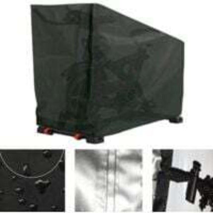 Waterproof Exercise Bike Cover - 123 x 58 x 113/142 cm - Dustproof and Sunproof - for Outdoor Cycling.