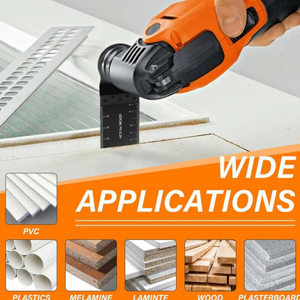 10pcs Oscillating Saw Blades, Oscillating Multitool Accessory Set, Universal Saw Blade for Dremel, Bosch, Makita, Fein.
