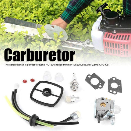 Echo HC1500 Hedge Trimmer Carburetor 12520005962 for Zama C1U-K51, Hedge Trimmer Accessory Kit.
