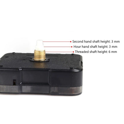 Wall Clock Movement Silent Quartz Clock 2-Pack.