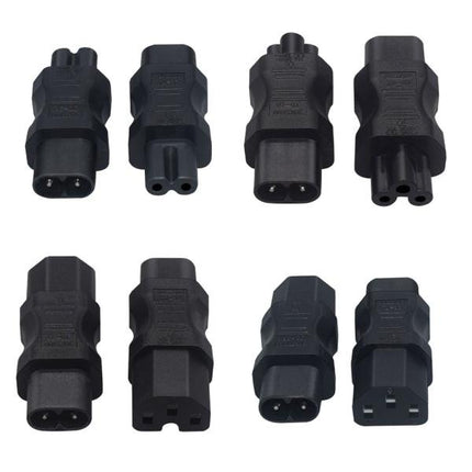 C7 to C8 straight adapter male to female Adapter C7 to C8 adapter Cable adapter C8 to C13/C8 to C15/C8 to C5 Compact- null - C8 to C5.