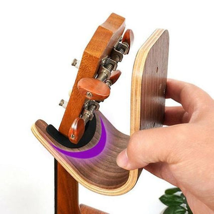Guitar Skateboard Wall Hanger Unique Design Bent Wood Guitar Hanger Wall Mount Guitar Holder Acoust -suzuka null none.