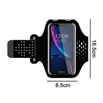 Universal Waterproof Phone Armband, iPhone Samsung, BlackCompatible with.