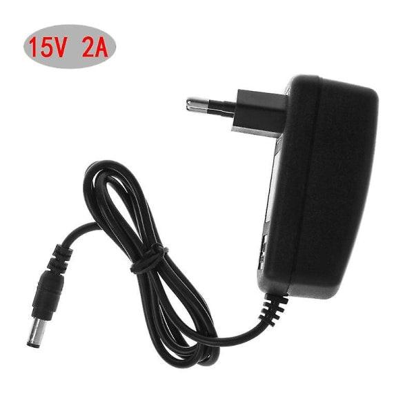 30W 15V 2A AC DC Power Adapter Compatible with Speakers EU Plug Charger.