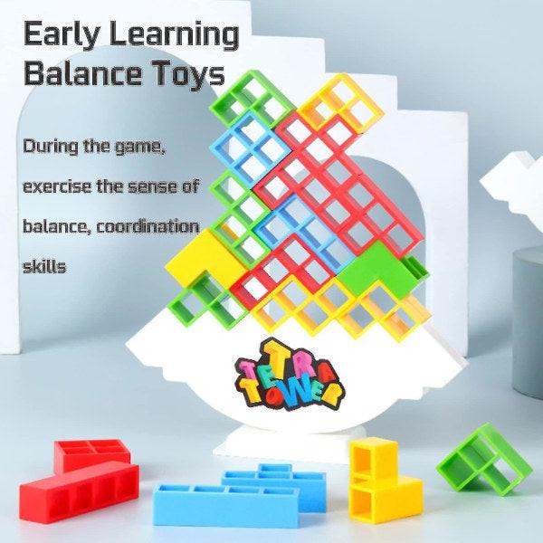48 pcs Tetra Tower Balance Stacking Block Game, 100% New.