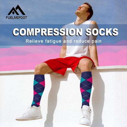Compression Socks 6 Pairs for Women Men 15-20 mmHg Knee High Gradual Support for Nurses Athletes Medical Use.