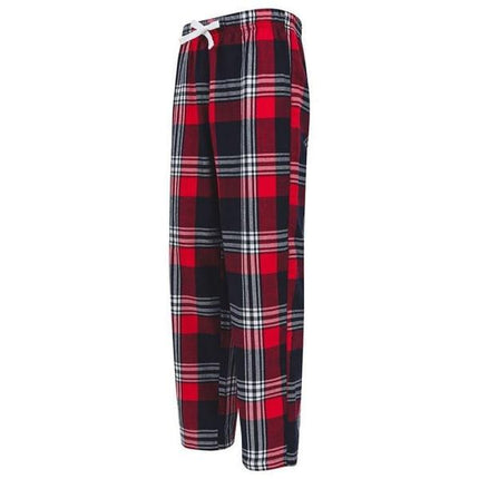 SF Minnie Kids Tartan Lounge Pants Navy Green Checks Size 9-10 Years.