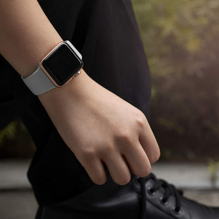 Compatible with Apple Watch Bands Series 8 7 6 5 4 3 Ultra SE 42mm 44mm 45mm, 3-Pack Black White Gray.