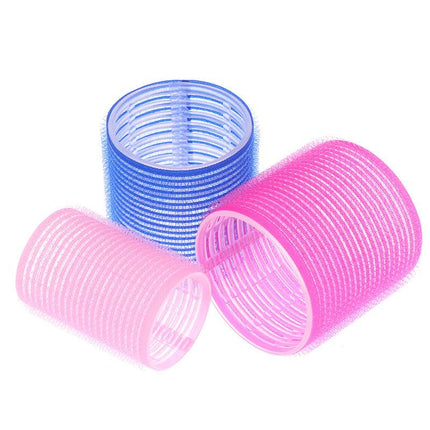 Self-Adhesive Hair Rollers 6pcs DIY Magic Hair Styling.