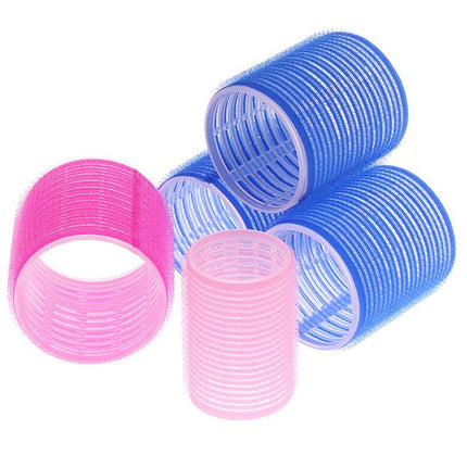 Self-Adhesive Hair Rollers 6pcs DIY Magic Hair Styling.