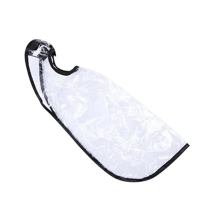 HZFLY 2 Pcs Easy Hair Washing Funnel & Apron for Upright Position Washing - Clear Hair Dye Cape for Home or Salon Use - Elderly, Handicapped, Disabled Clients.