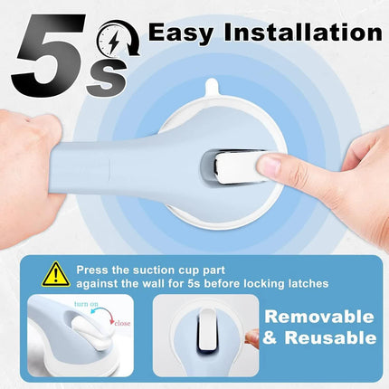Shower Foot Rest for Wall, Shower Pedicure Foot Stool for Shaving Legs Bathroom Stool with Powerful Suction Cups Foot Stand for Inside Shower Suitable for Small Shower Spaces.
