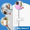 2 Pack Freezer Door Latches Refrigerator Lock Freezer Lock For Upright Freezer Refrigerator Fridge Freezer Door Lock Proof Refrigerator Lock Baby Safety Fridge Door Latch Locks For Kids Aging Seals.