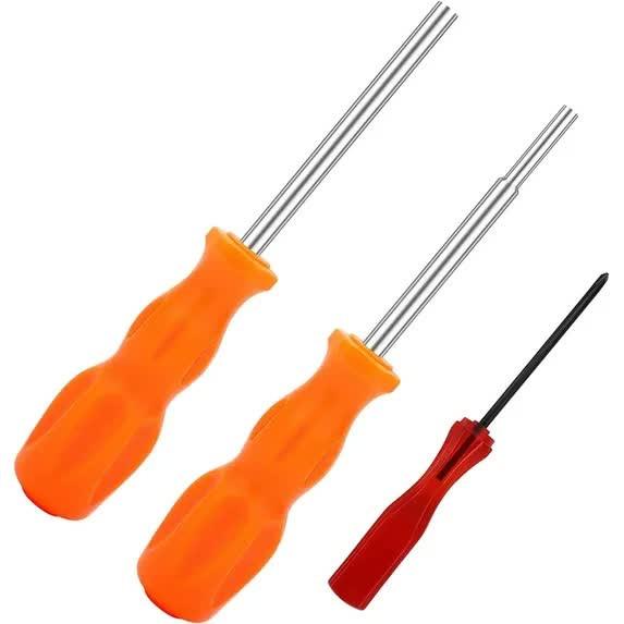 3 Pack Gamebit Security Screwdriver, 3.8mm and 4.5mm Security Screwdriver and 2.5mm Triwing Screwdriver for Super Nintendo, SNES, NES, N64 and GameBoy.