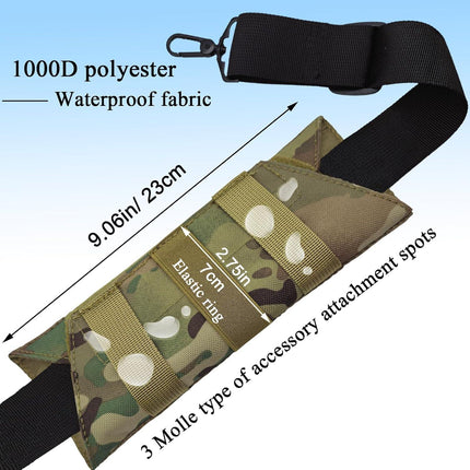 Soft Long Shoulder Strap Pad, Removable & Breathable & Thick Backpack Strap Pads for Bag Strap.
