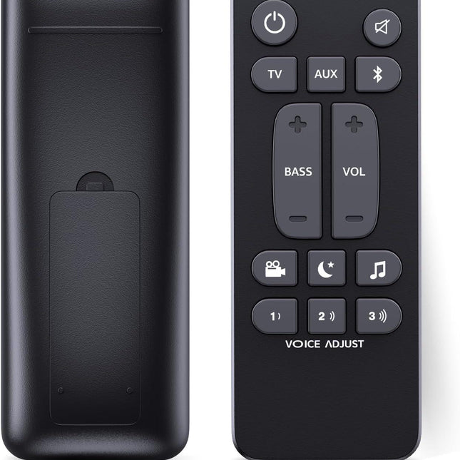 Universal Soundbar Remote Control Replacement for Polk Audio Signa S1, S2, S3, S4 Ultra-Slim Sound Bar, RE6214-1 RE62141.