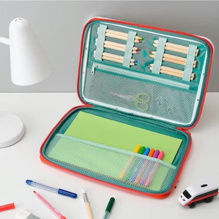 MÅLA Portable Drawing Case Red Polyester/Polypropylene 13 3/4x10 5/8''.