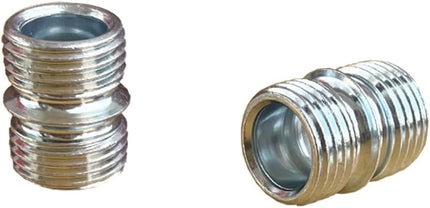 Vega 4-Pack Small Threaded Pole Connectors for 3/4" Shelving Posts, Industrial Style, Wire Rack Shelving.