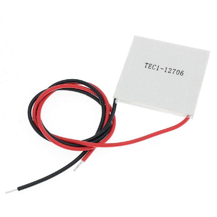5pcs TEC1-12706 40 x 40MM 12V 60W Heatsink Thermoelectric Cooler Cooling Peltier Plate Module.