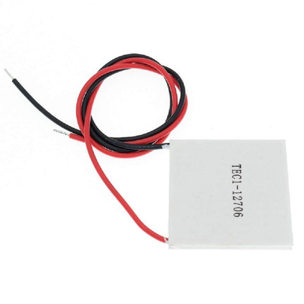 5pcs TEC1-12706 40 x 40MM 12V 60W Heatsink Thermoelectric Cooler Cooling Peltier Plate Module.