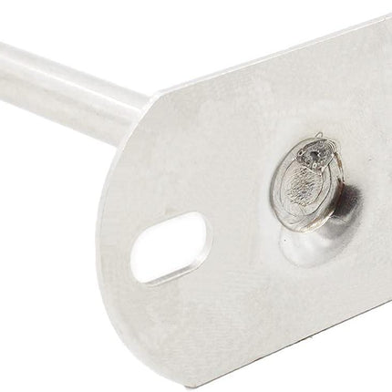 2 Pack Ceiling Mount Bracket, Stainless Steel Wardrobe Pipe Bracket Rod Holder Ceiling Holder,  Shower Curtain Closet Wardrobe Rod Lever Support Holder Pipe Flange Socket (25x250mm/1x10'').