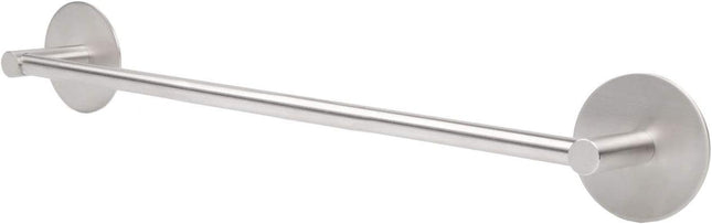 SUS304 Stainless Steel Towel Bar for Bathroom, Strong 3M Self Adhesive Hand Towel Bar Heavy Duty Wall Mount Towel Rack RV Towel Holder Brushed Nickel,16''.