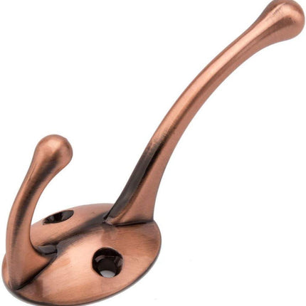 Bathroom Coat Hooks, Decorative Hanger Rack for Hanging Towel,Jacket,Handbag,Scarf,Keys,Solid Wall Mounted Home Kitchen Garage Closet Storage & Organization Hardware Accessories 10PC (Copper).